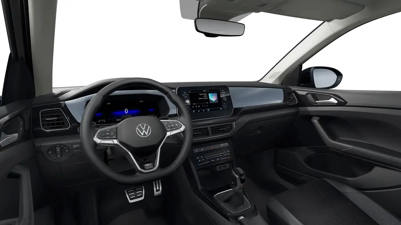 Volkswagen T-Cross 1.0 TSI Goal DSG VERLENGDE FABRIEKSGARANTIE 08/2030 *AFNEEMBARE TREKHAAK / DODEHOEK / HALFLEDER /, миниатюра 8