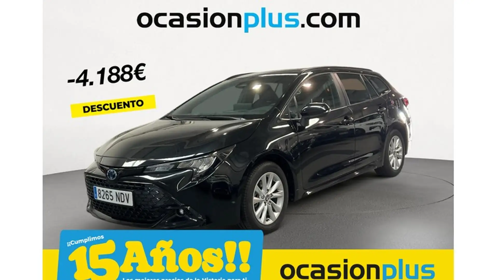 Toyota Corolla Touring Sports 140H Active Plus Negro - 1