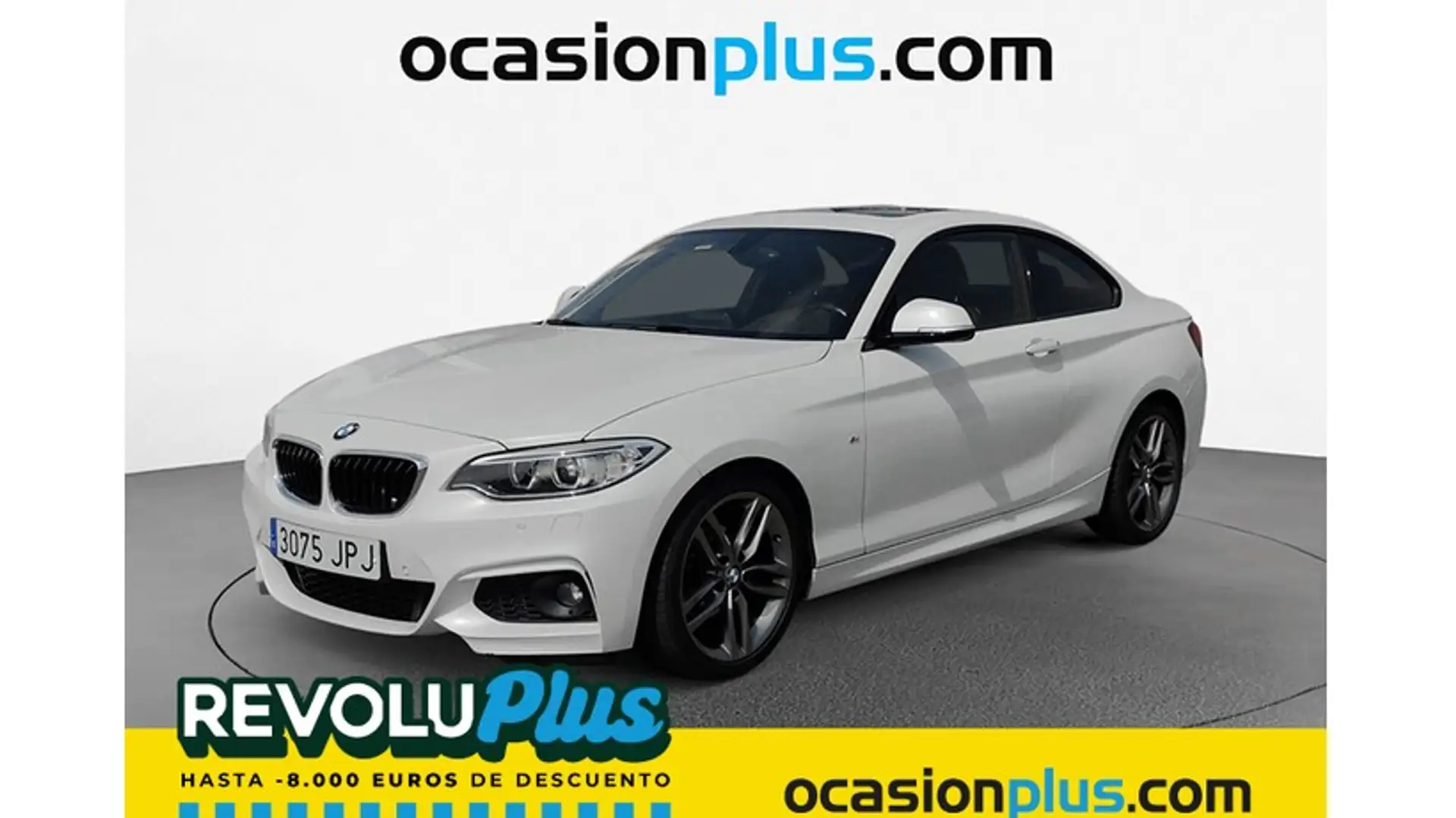 BMW 218 218d Coupé Weiß - 1