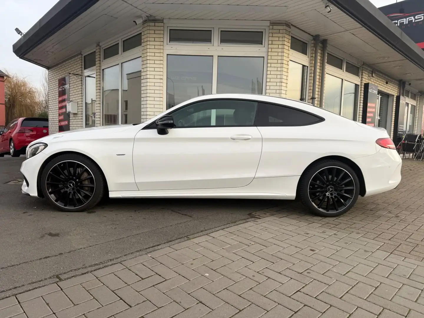 Mercedes-Benz C 250 Coupe Night Edition AMG Line KAMERA AHK Weiß - 2