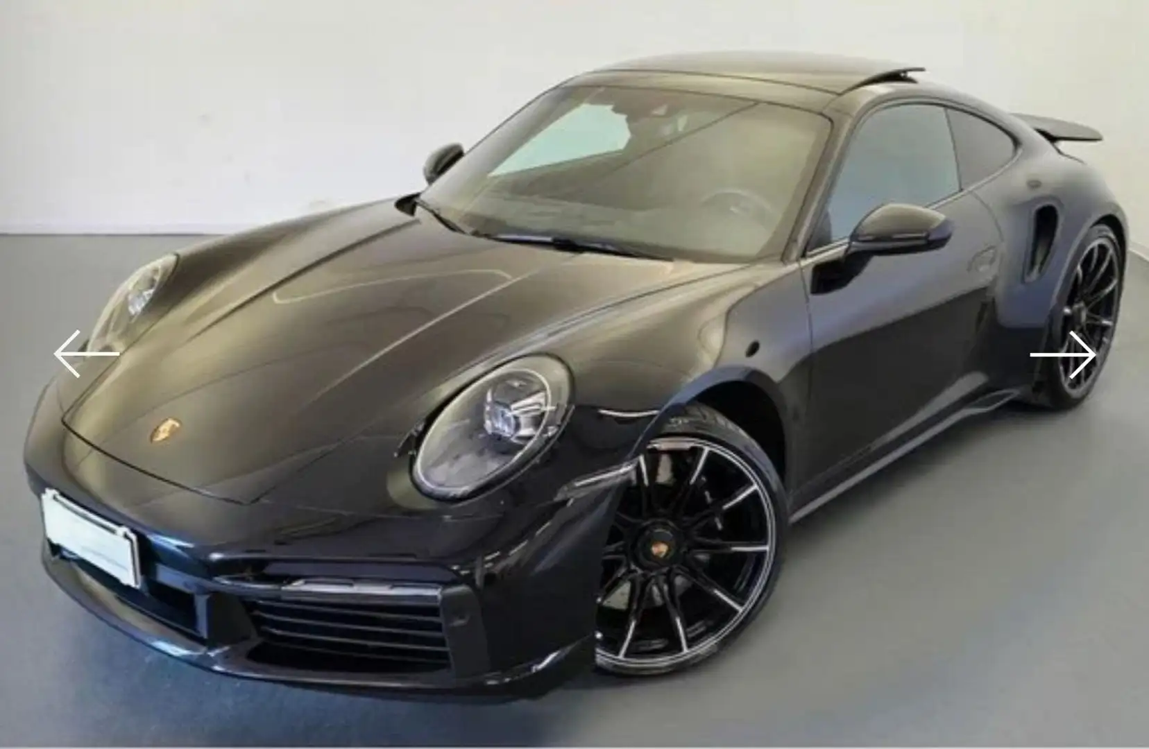 Porsche 911 911 Coupe 3.7 Turbo auto Nero - 2