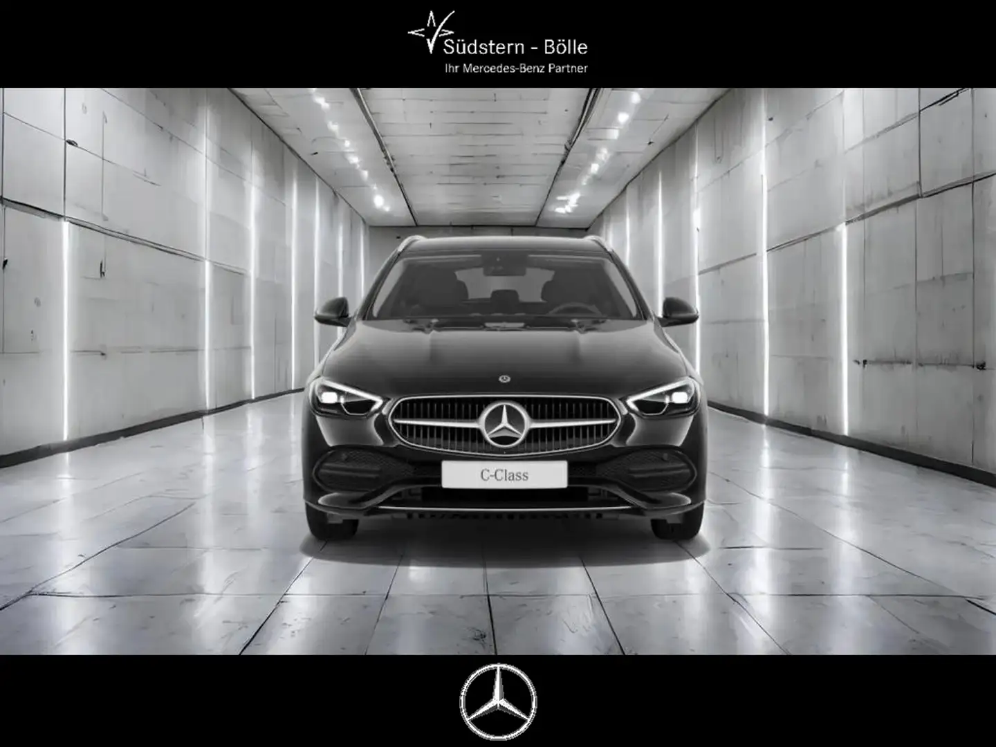 Mercedes-Benz C 180 T +AVANTGARDE+SHZ+AMBIENTE+KAMERA+PDC+LED Noir - 2