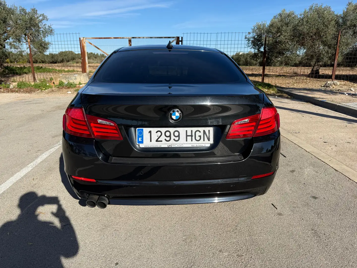 BMW 520 520D EFFICIENT DYNAMIC Negro - 2