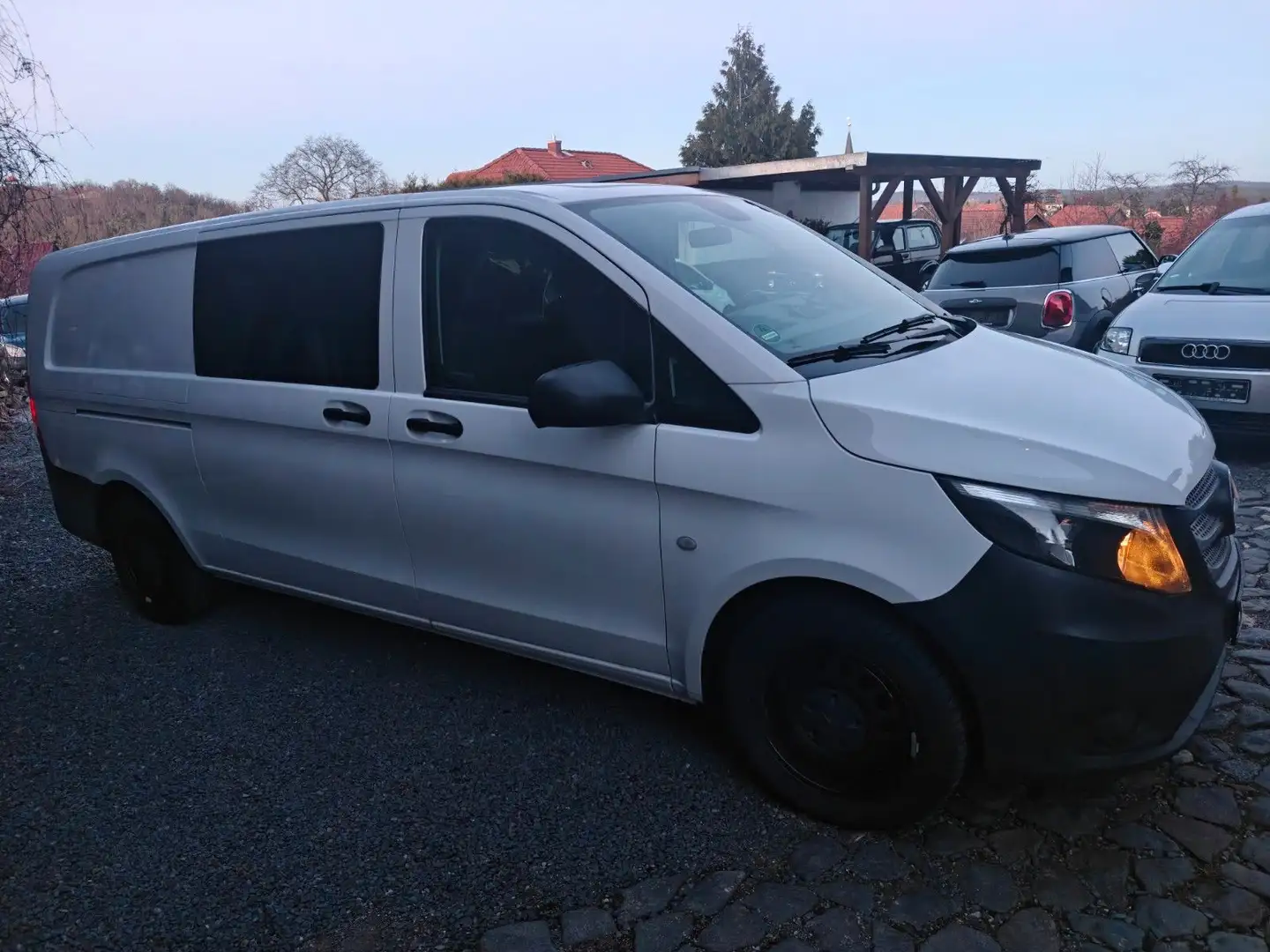 Mercedes-Benz Vito Mixto 116 CDI extralang Weiß - 2