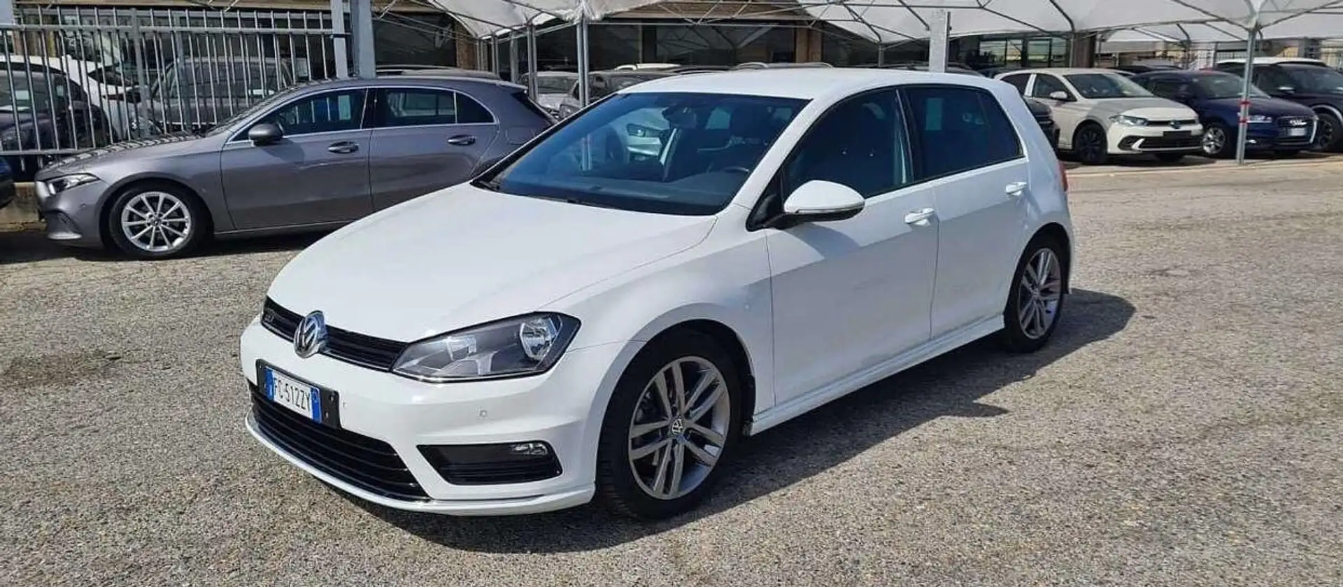 Volkswagen Golf Golf VII 2013 5p 1.6 tdi Sport Edition 110cv Blanc - 1