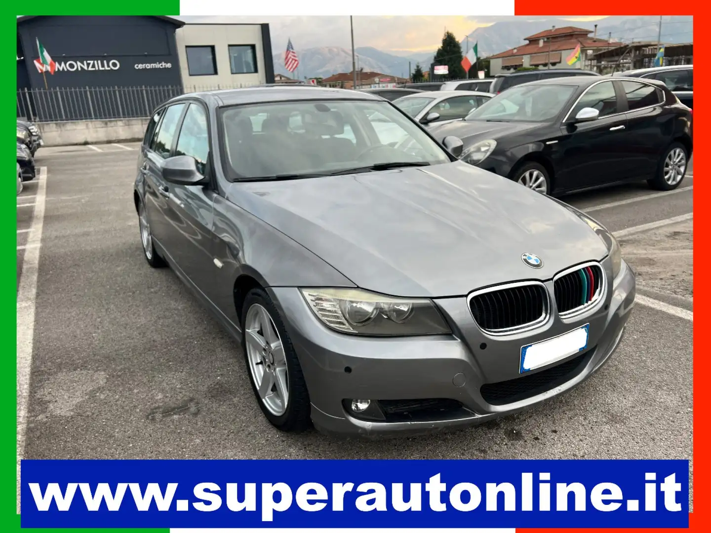 BMW 318 d 2.0 143CV cat Touring Attiva Grigio - 1