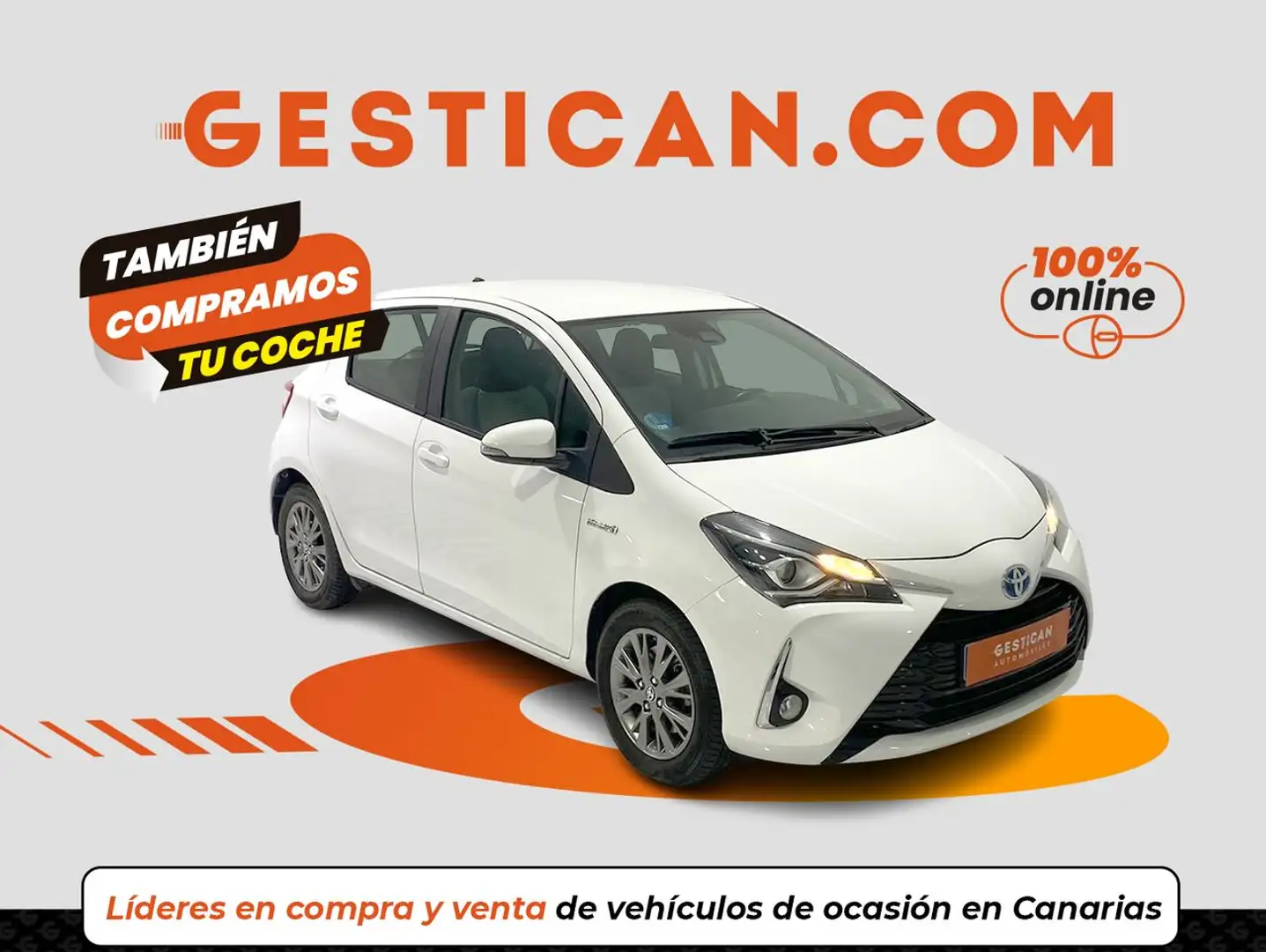 Toyota Yaris 1.5 100H Active Blanco - 1