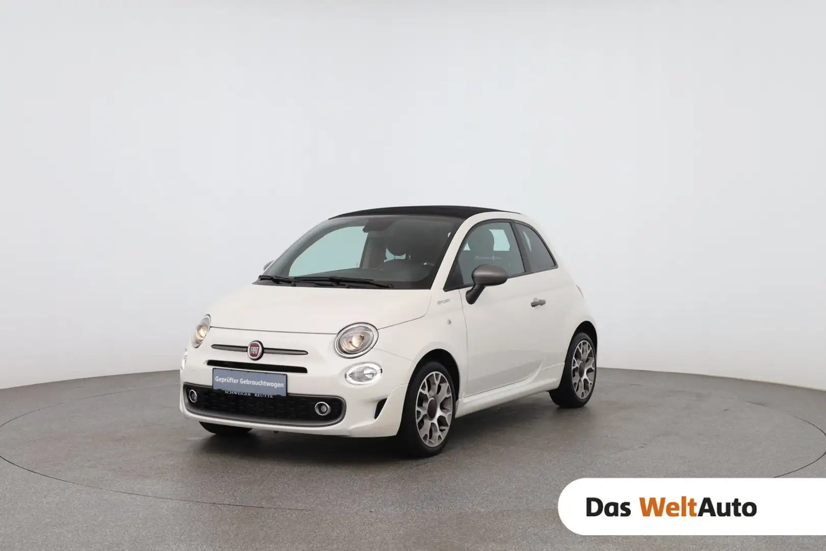 Fiat 500 Cabrio Sport Bianco - 1
