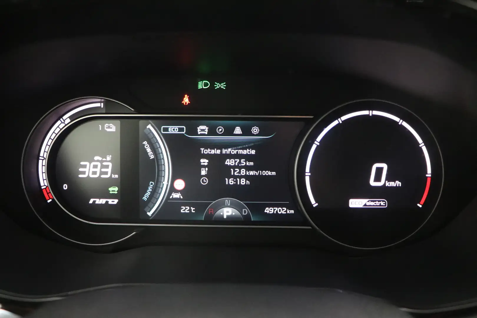 Kia e-Niro 64 kWh More Luxe LEDER/CUIR LED GPS PDC CAM Pano K Bleu - 2