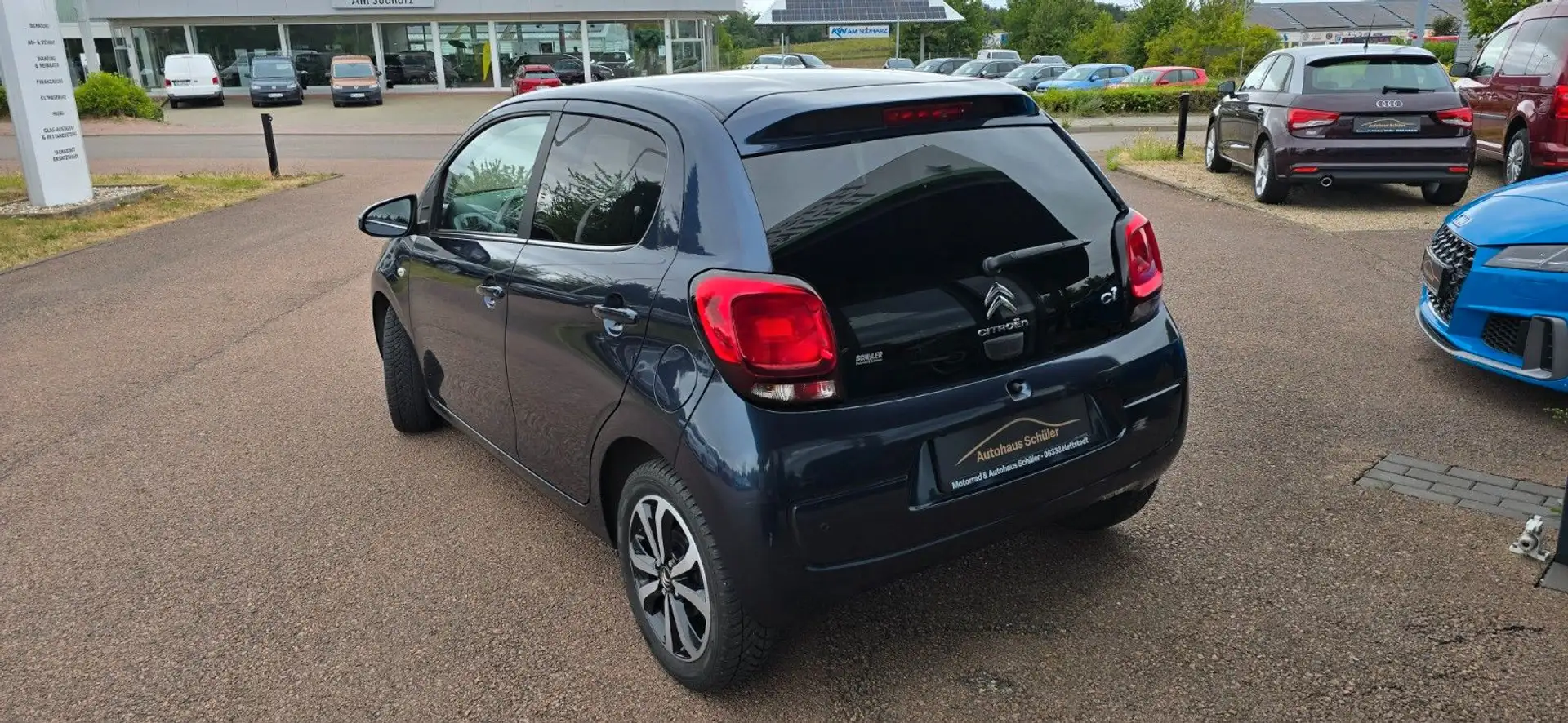 Citroen C1 Shine *1. Hand*Wenig Km*Sehr gepflegt*SHZ* Blau - 2