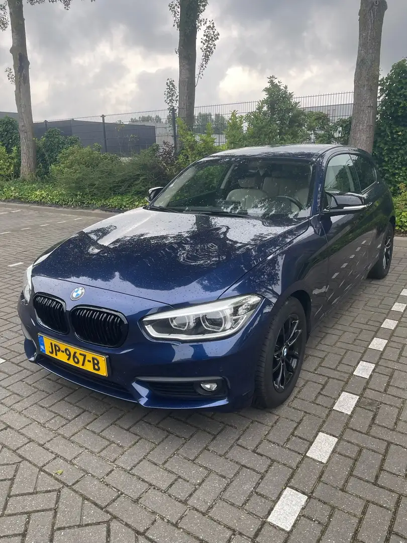 BMW 118 bmw 1-Serie 118iCent High Exe stoel/stuur verwarmi Blauw - 1