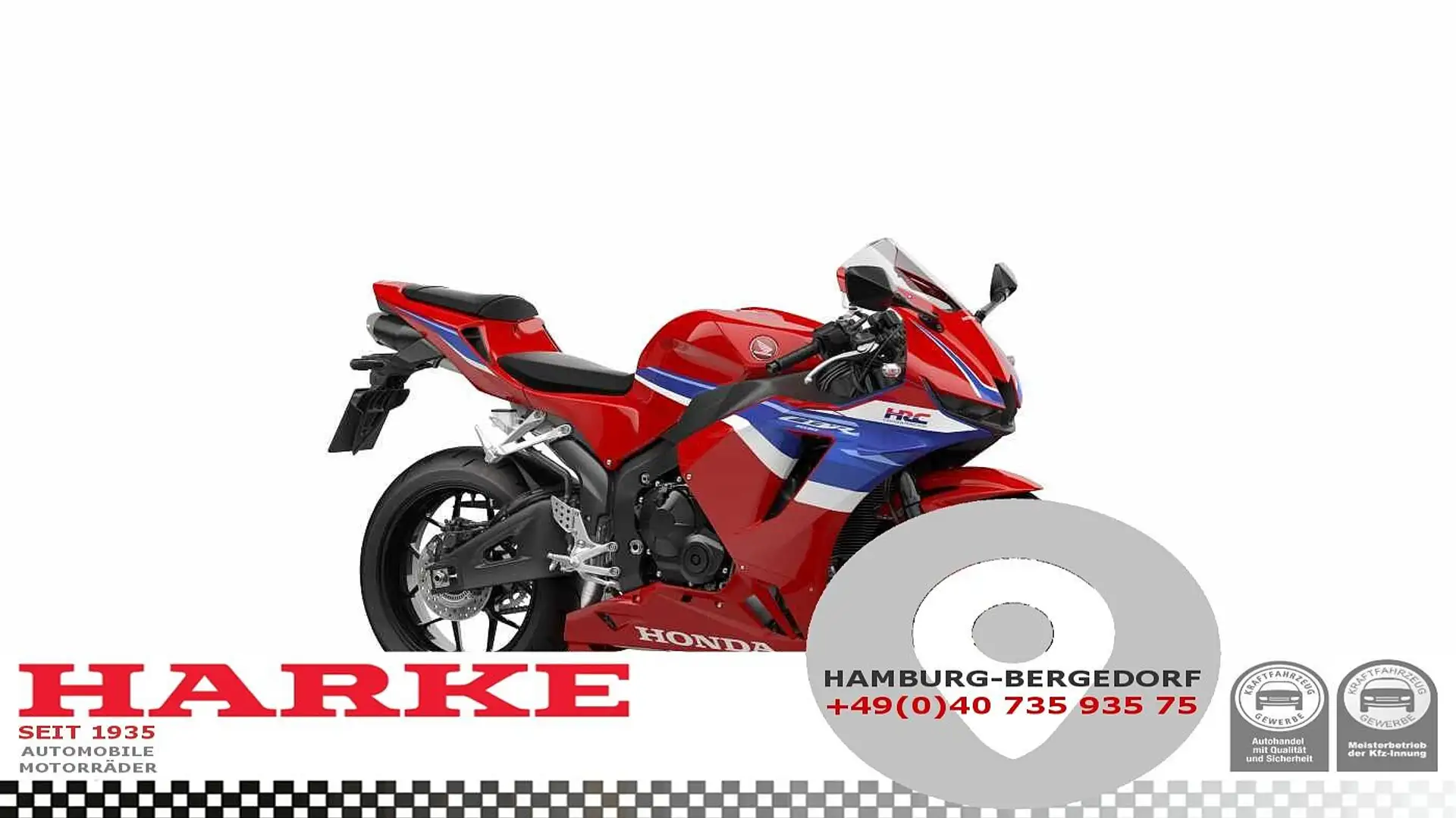 Honda CBR 600 RR 6 Jahre Garantie Červená - 1