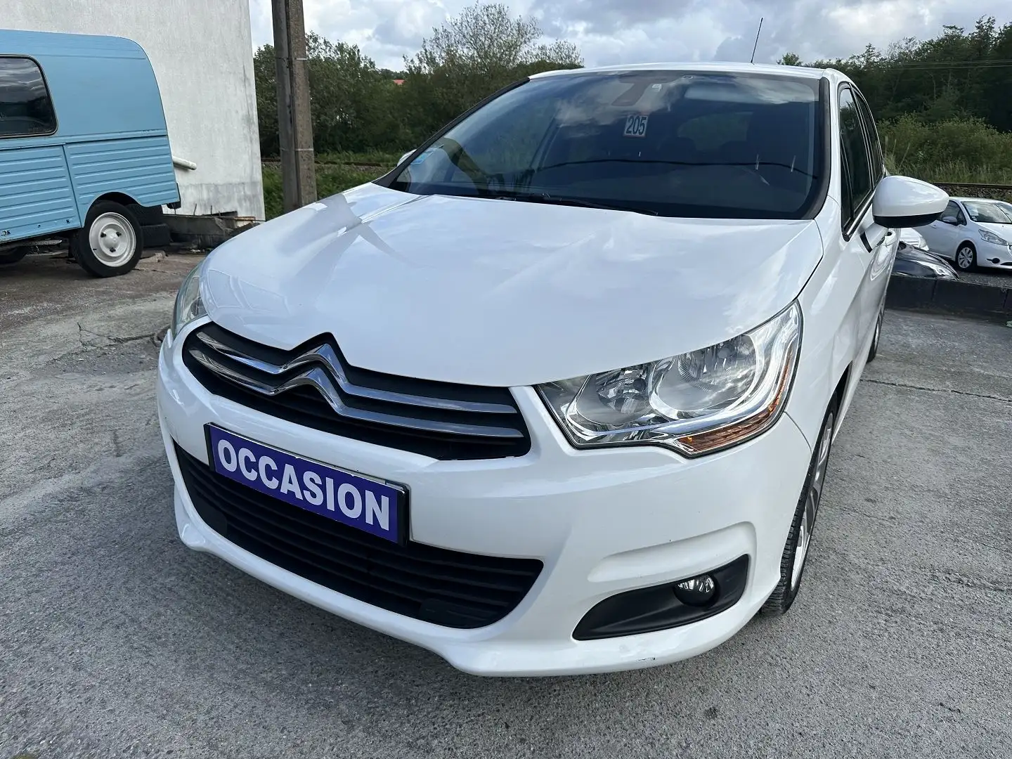 Citroen C4 1.6 VTI 120CH CONFORT Blanc - 2