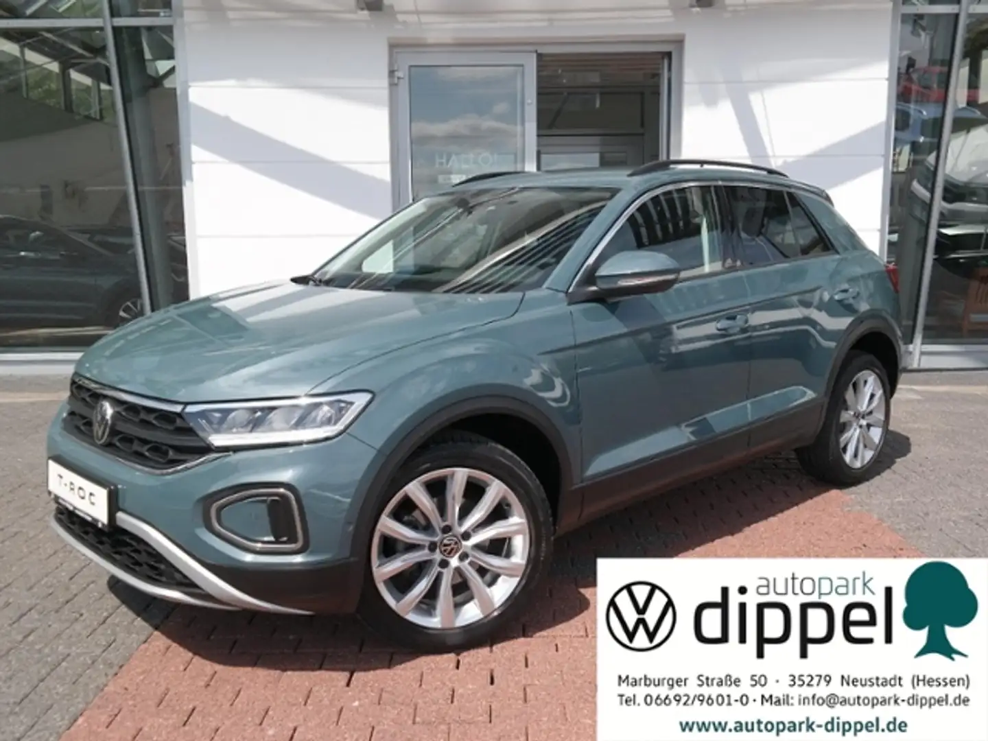 Volkswagen T-Roc 1.5 TSI Life DSG Keyless,Kamera,18" LM,beh.MFL Azul - 1