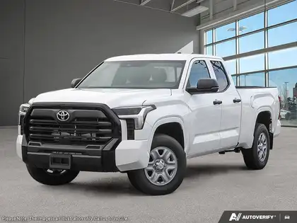 White 2026 Toyota Tundra Pickup Truck Four-Wheel Drive Automatic