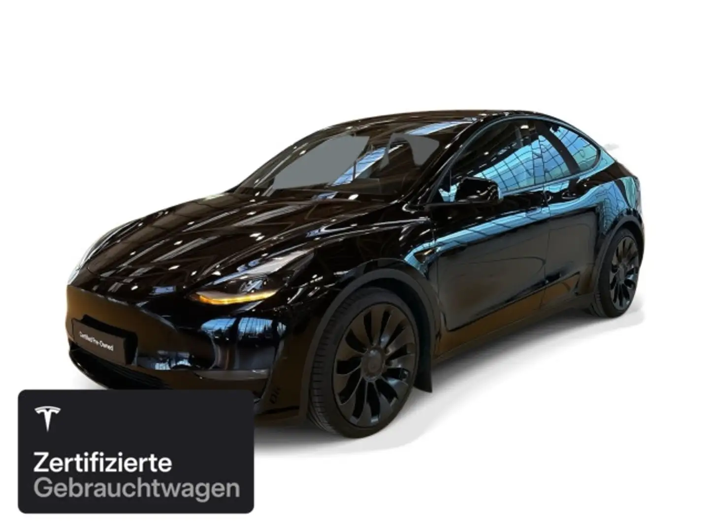 Tesla Model Y Performance Schwarz - 1