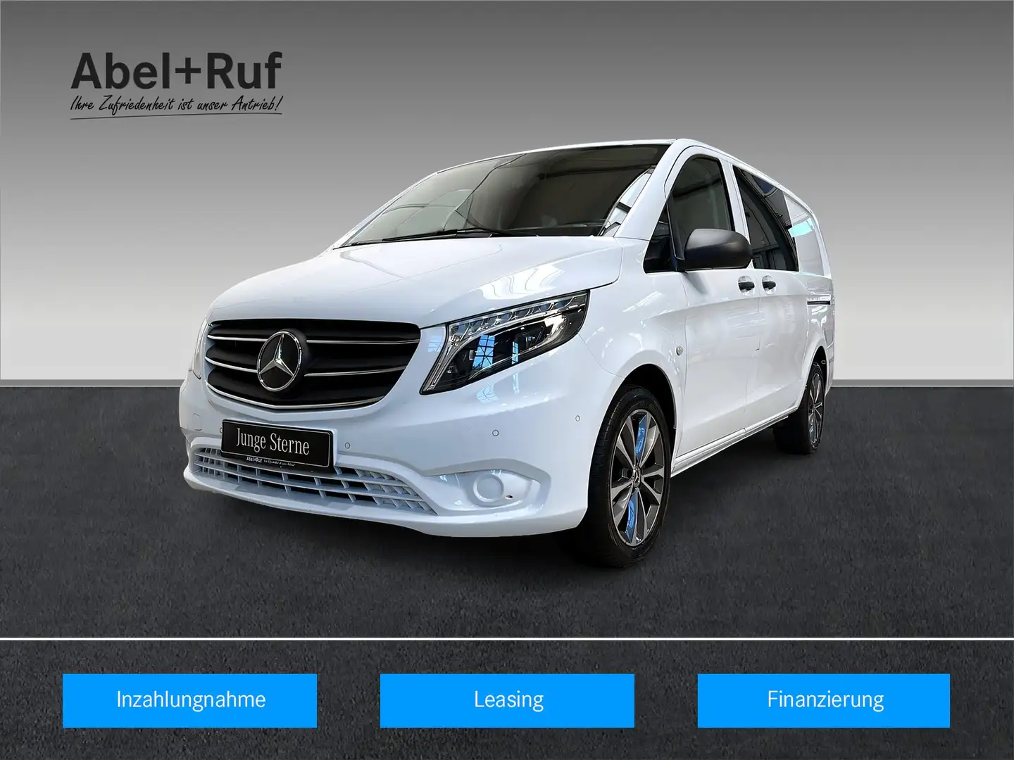 Mercedes-Benz Vito 119 CDI Mixto Lang LED+DISTR+Kamera+SHz+DAB Biały - 1
