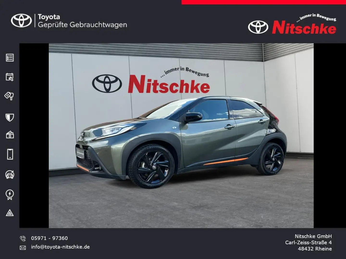 Toyota Aygo X 1.0 Limited Verde - 1