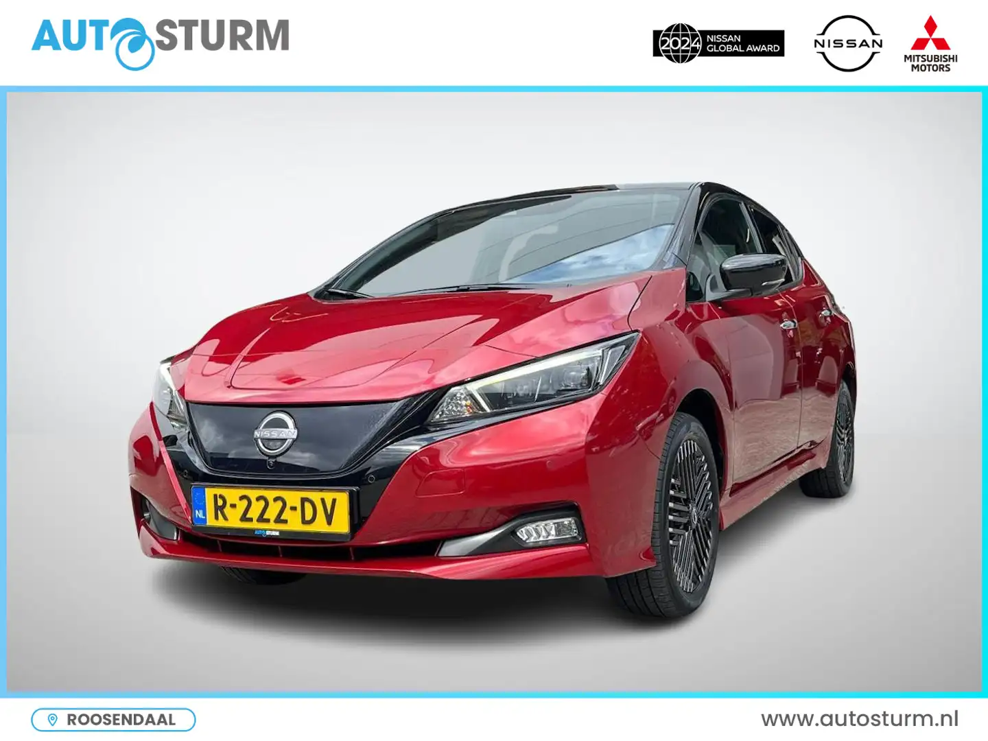 Nissan Leaf e+ Tekna 62 kWh Rood - 1