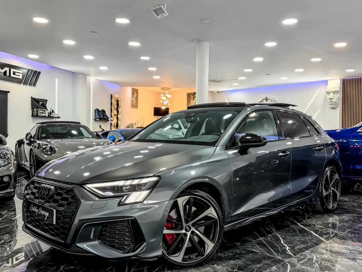 Audi A3 S3 Sedán quattro S tronic Gris - 1