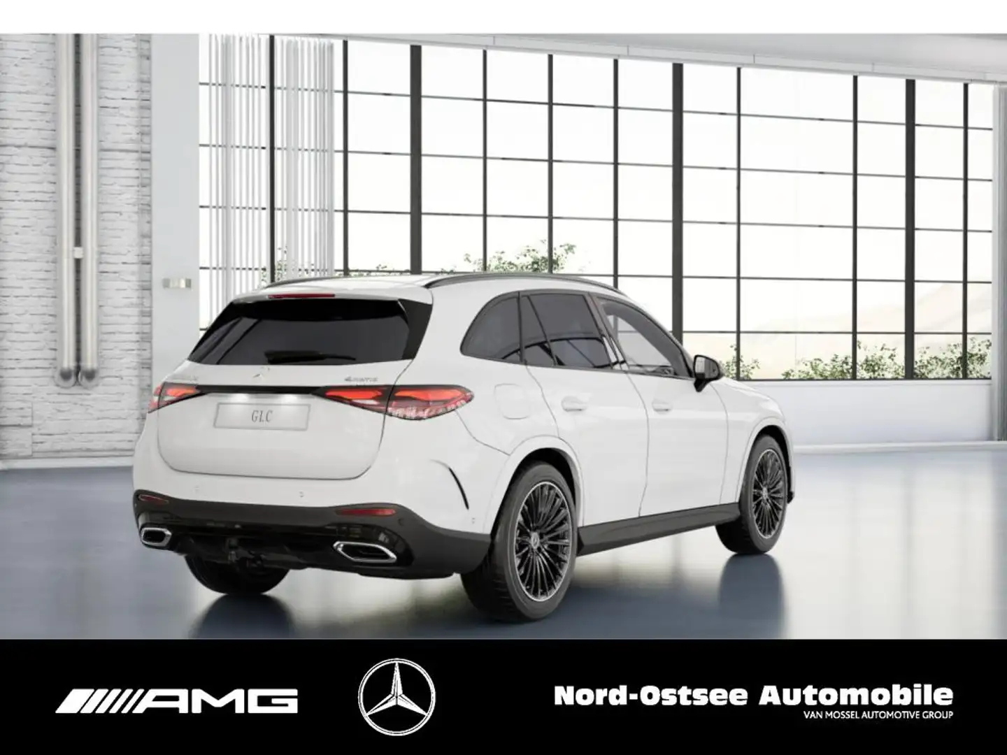 Mercedes-Benz GLC 300 d 4M AMG MBUX NIGHT KEYLESS-GO Blanc - 2