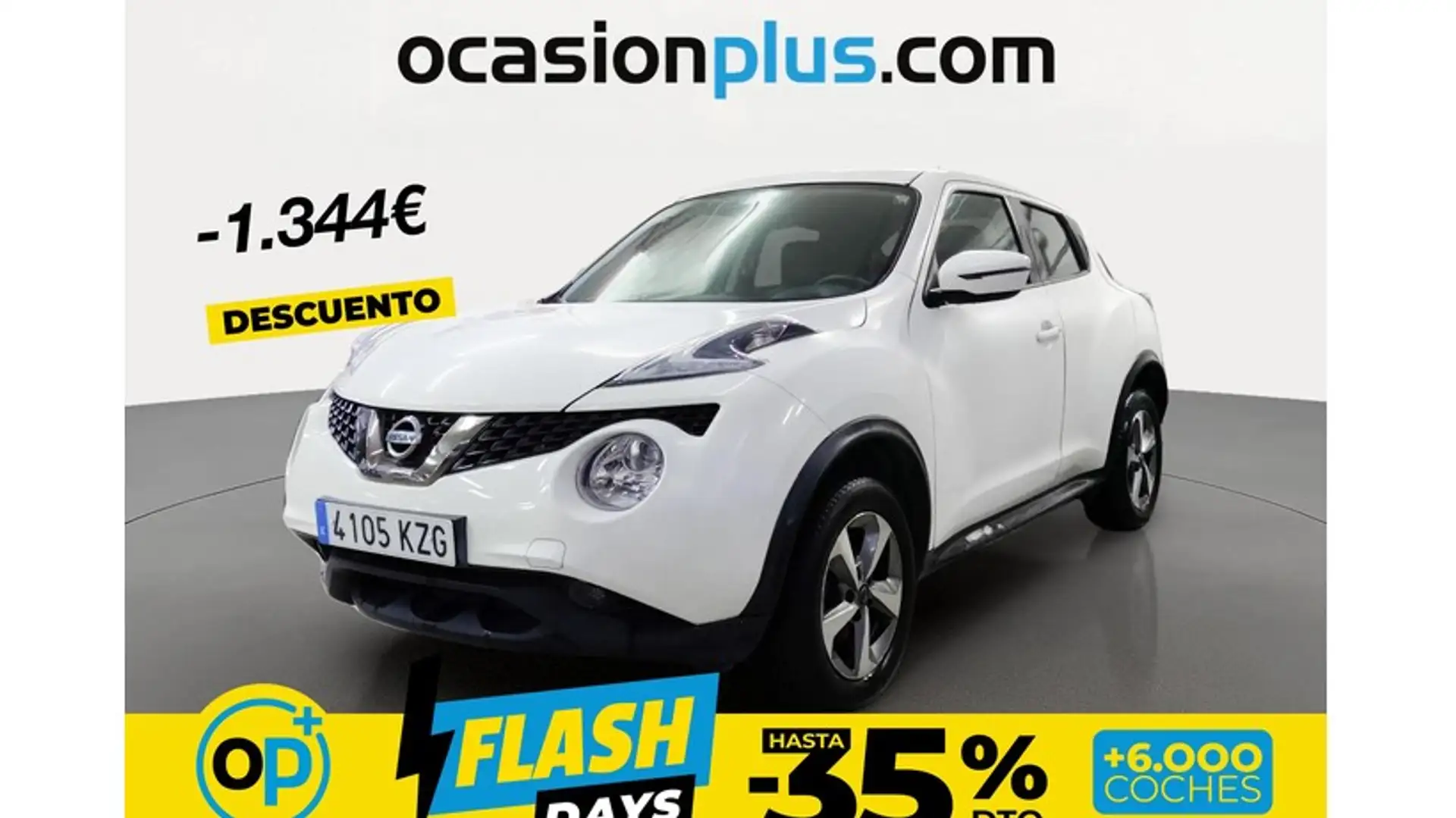 Nissan Juke 1.6 N-Connecta 4x2 112 Blanc - 1