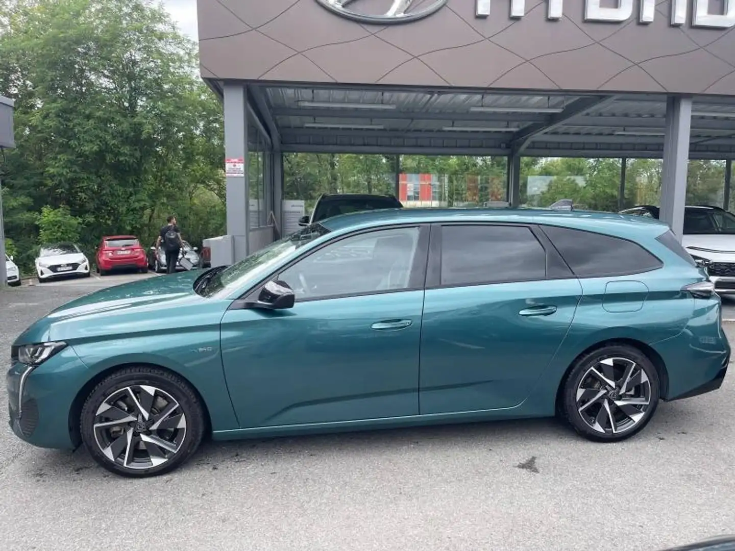 Peugeot 308 PHEV 180ch Allure Pack e-EAT8 Bleu - 2