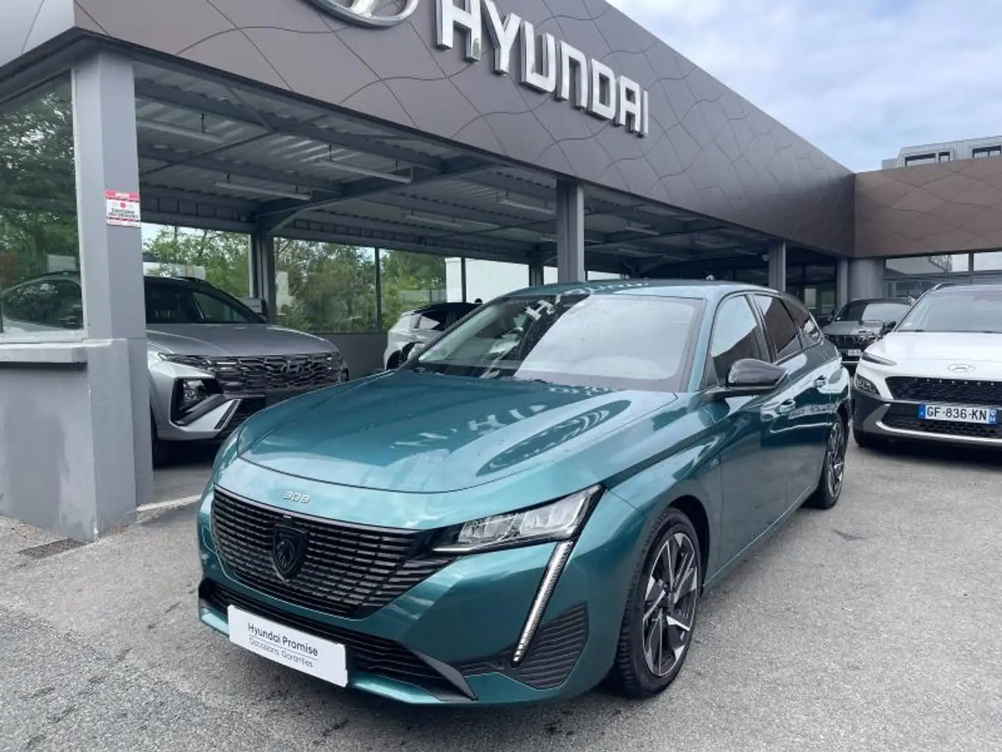 Peugeot 308 PHEV 180ch Allure Pack e-EAT8 Bleu - 1