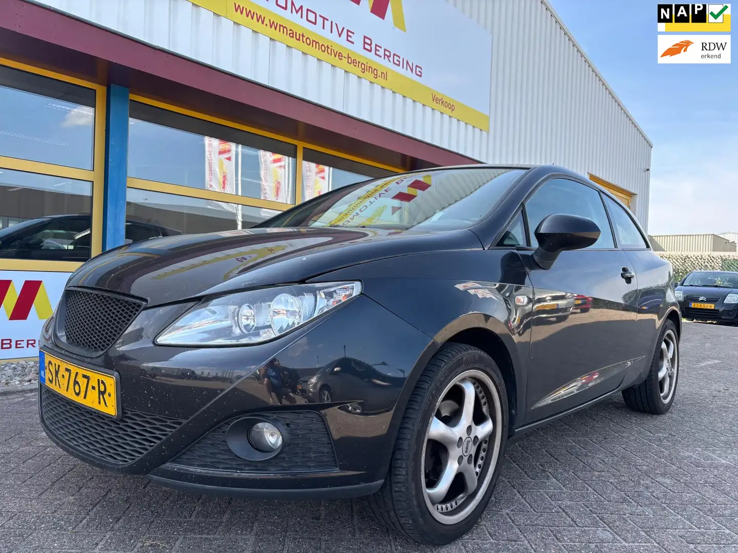 SEAT Ibiza SC 1.6 Sport AIRCO Schwarz - 1