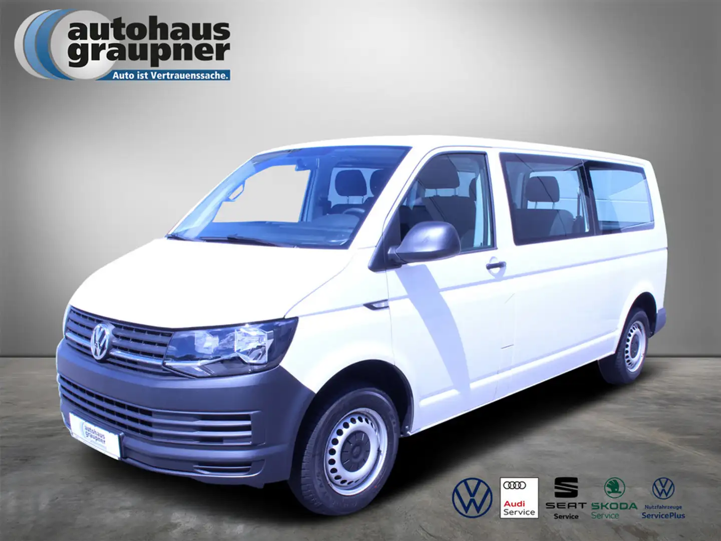 Volkswagen T6 Kombi 2.0 TDI LR KLIMA Wit - 1