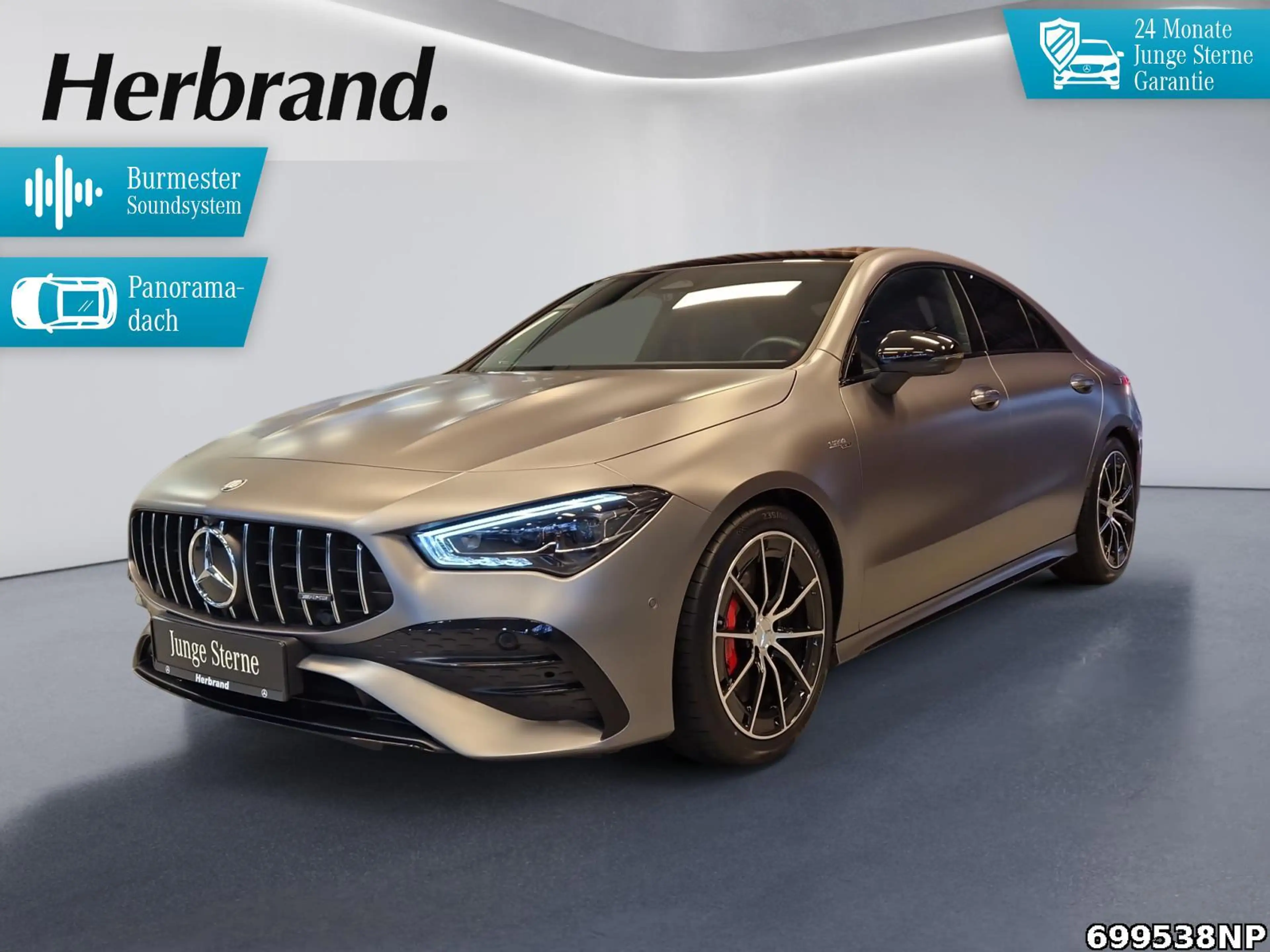 Mercedes-Benz CLA 35 AMG 4M Pano Night Burmester Multibeam 360