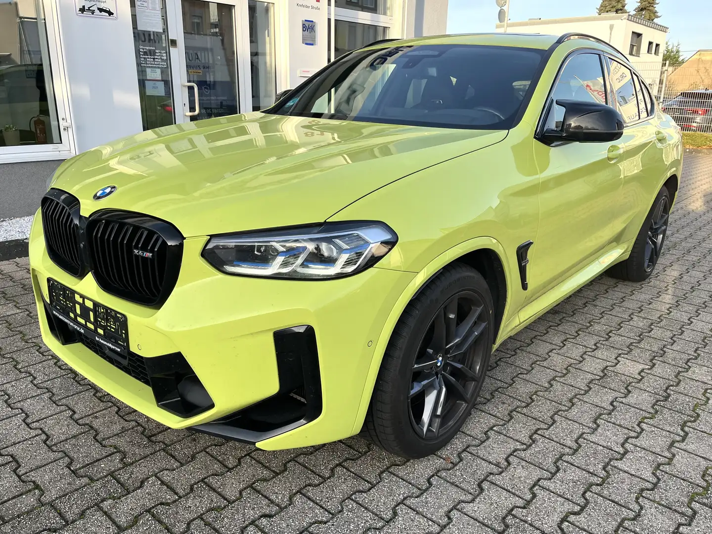 BMW X4 M Competition*Laser*Pano*Carbon*H&K*HUD* Gelb - 1