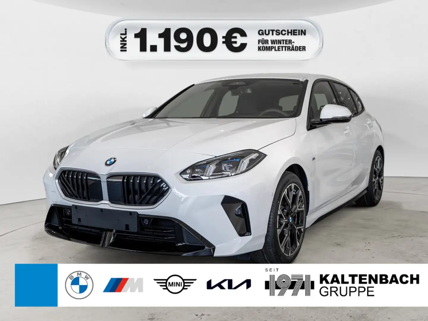 BMW 120 M-Sport LED NAVI KAMERA SHZ PDC KEYLESS Blanc - 1