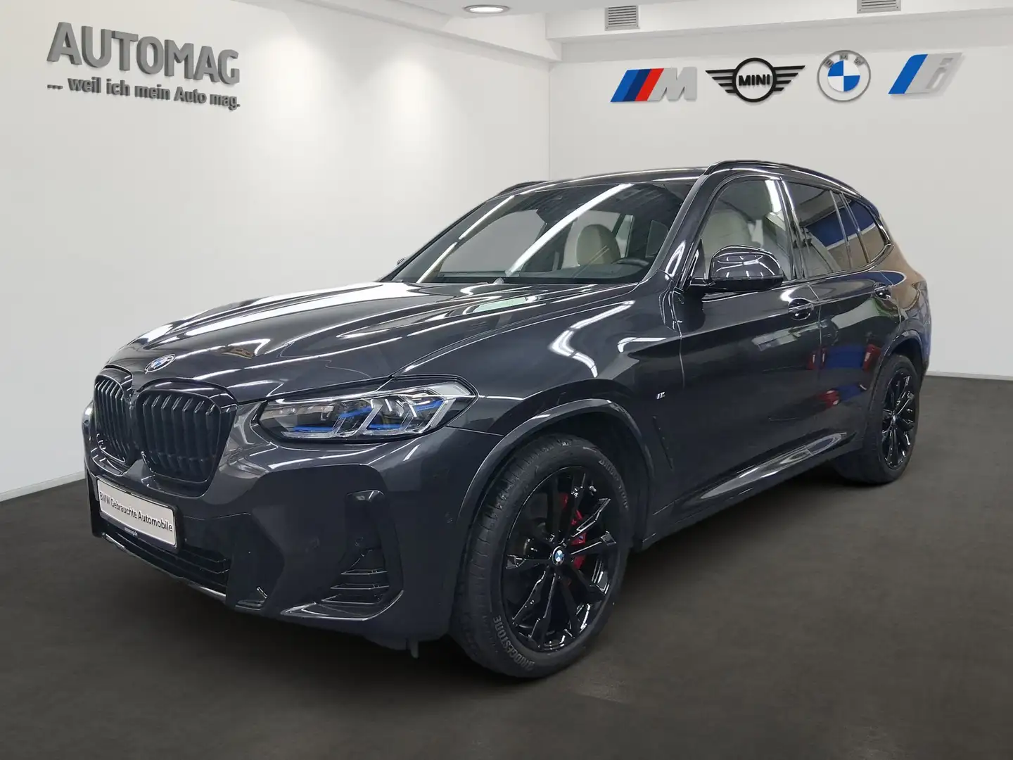BMW X3 xDrive20d MSport*AHK*Lser*20Zoll*DrivAss Grau - 1