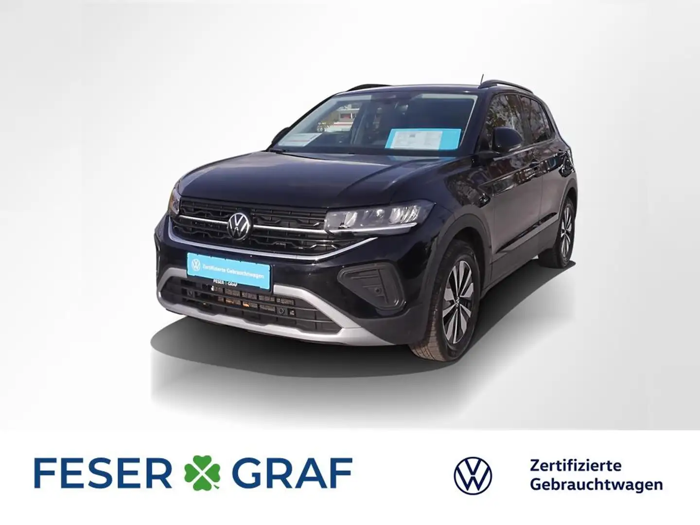 Volkswagen T-Cross 1.0 TSI Goal DSG AHK App-Connect RüKa Noir - 1