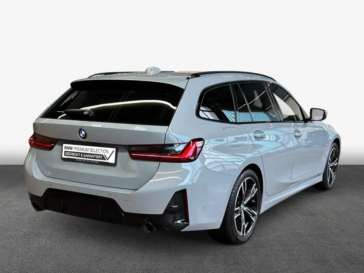 BMW 320 i Touring Aut. Gris - 2
