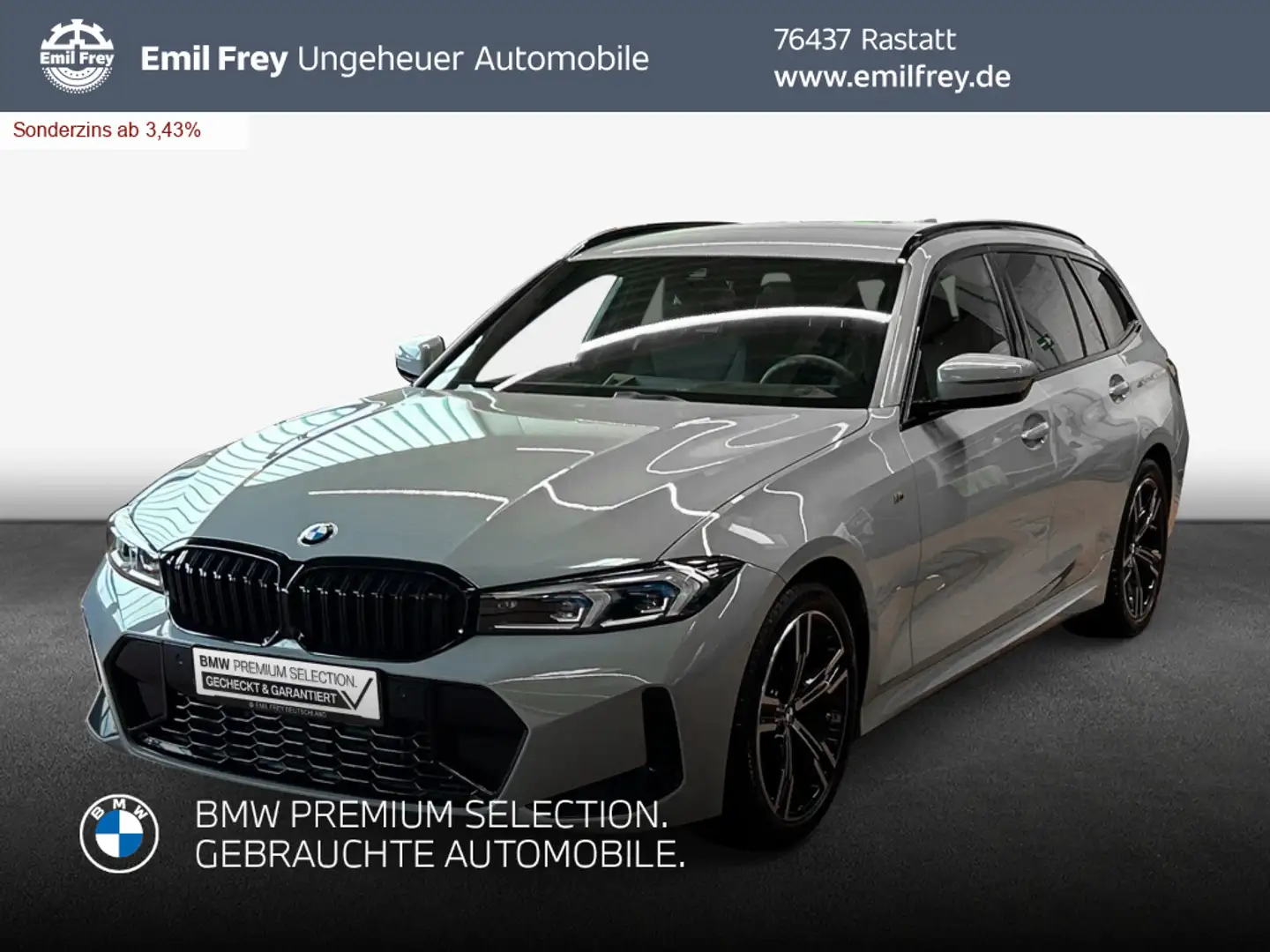 BMW 320 i Touring Aut. Grau - 1