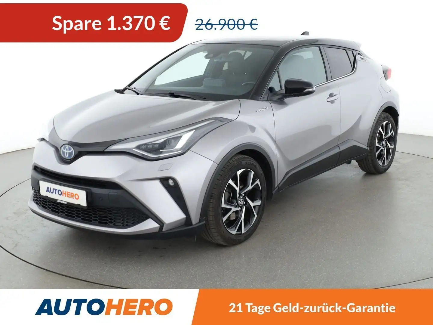 Toyota C-HR 2.0 Hybrid GR Sport Aut. *ACC*CAM*SHZ* Silber - 1