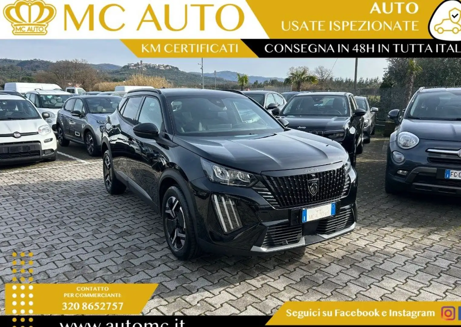 Peugeot 2008 PureTech 100 S&S Allure PROMO CON FINAZIAM Noir - 1