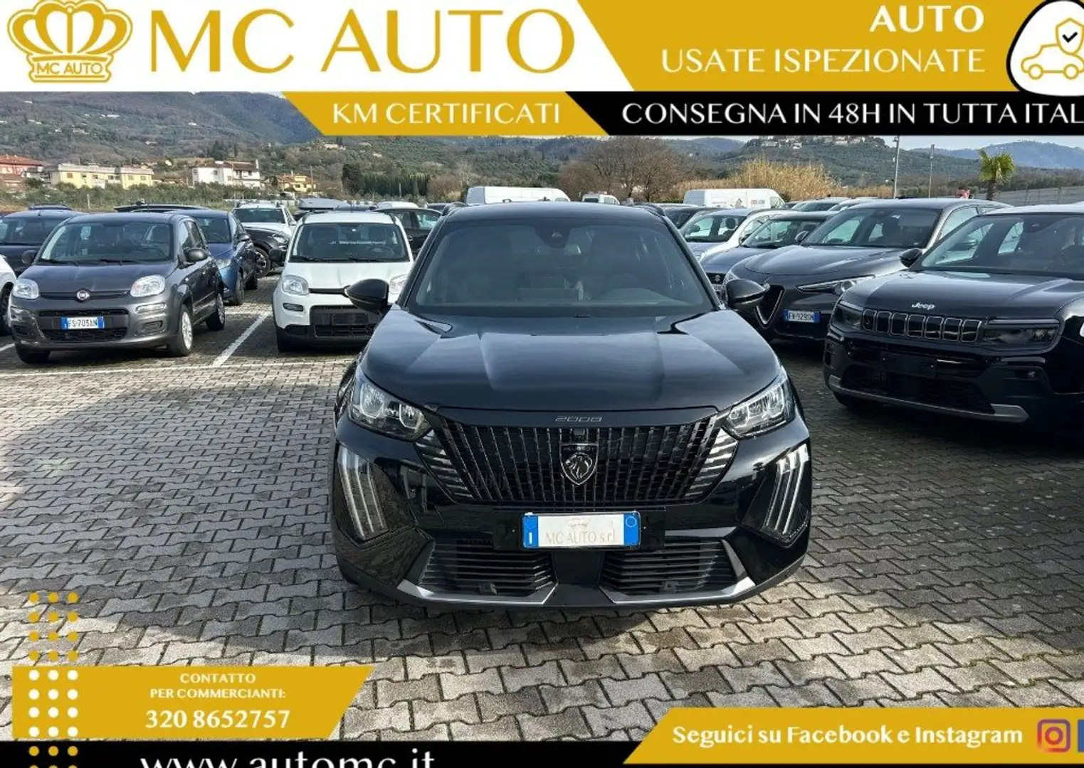 Peugeot 2008 PureTech 100 S&S Allure PROMO CON FINAZIAM Noir - 2