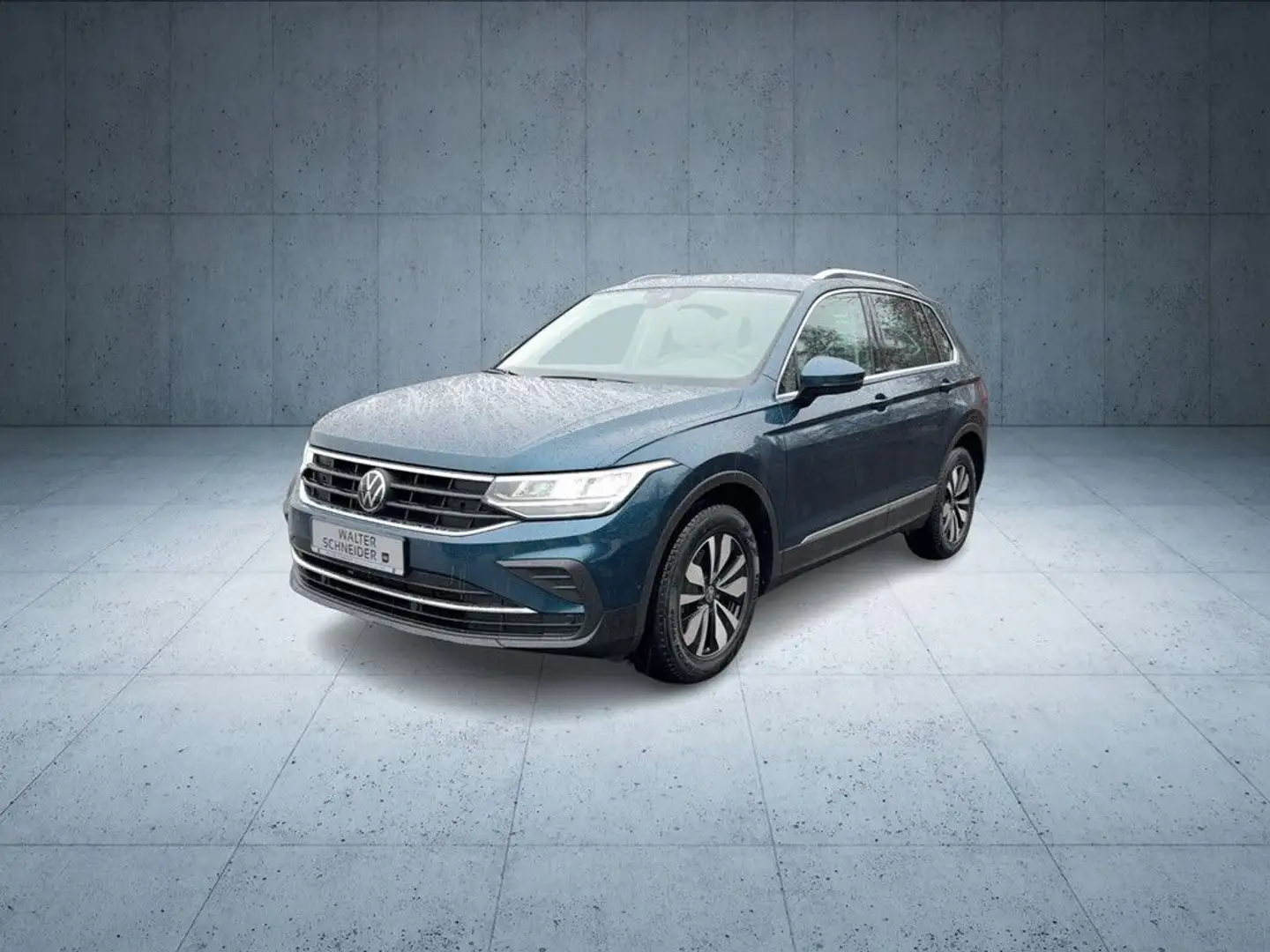 Volkswagen Tiguan 2.0 TDI DSG Move Navi LED AHK Blauw - 2