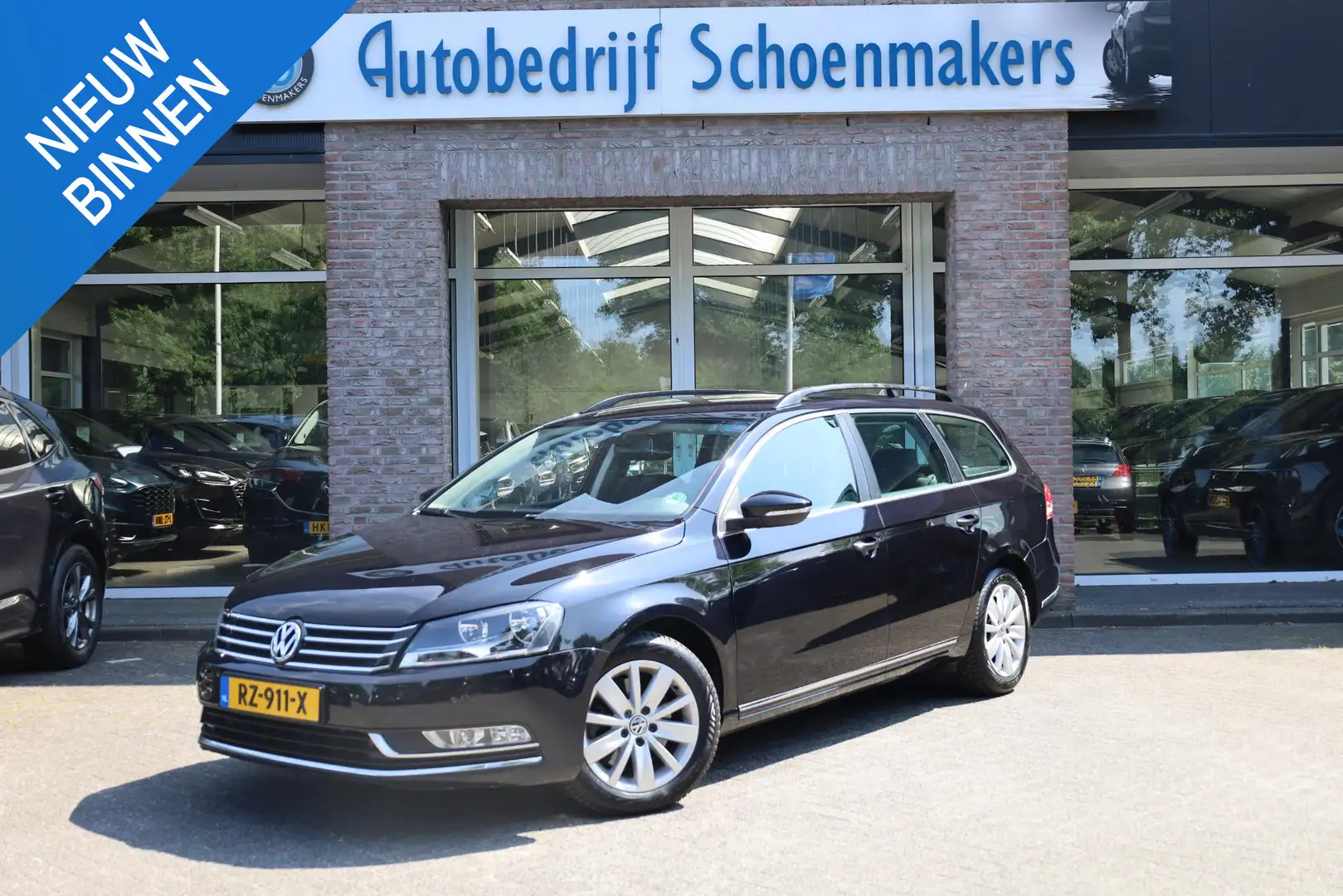 Volkswagen Passat Variant 1.6 TDI Comfortline BlueMotion TREKHAAK STUURBEDIE Zwart - 1