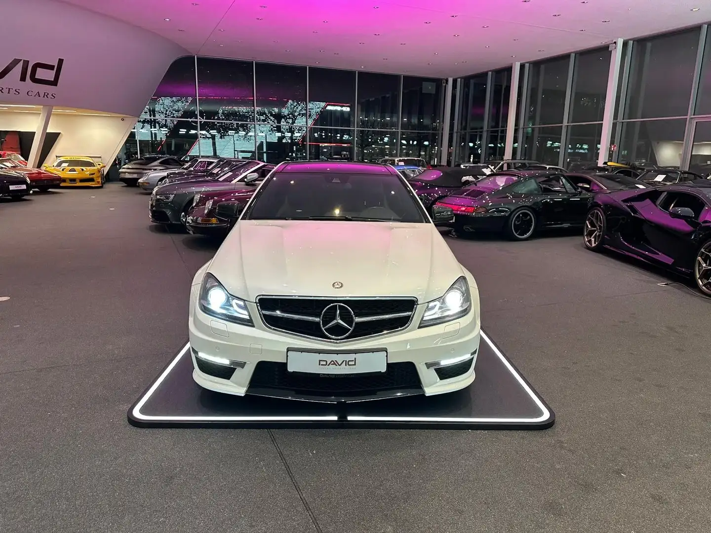 Mercedes-Benz C 63 AMG Performance Coupé*Carbon* Blanc - 2