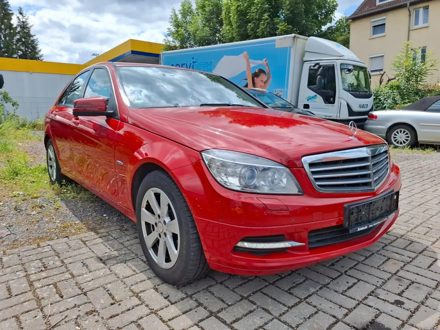 Mercedes-Benz C 250 Lim. XENON*PDC*Sehr schöner zustand ! Rot - 1