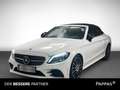Mercedes-Benz C 300 d Cabriolet Cam PTS Sitzklima AUT Airm Wide Weiß - thumbnail 1