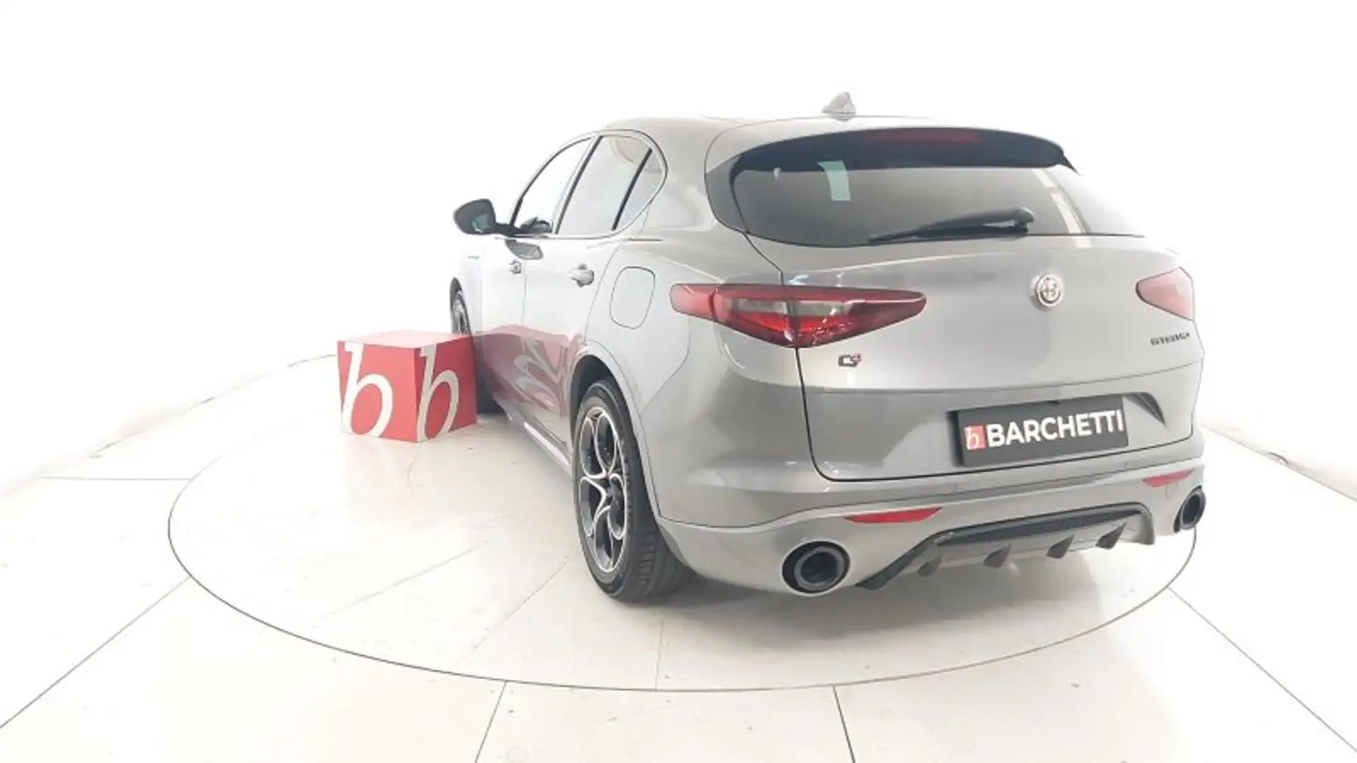 Alfa Romeo Stelvio 2.2 Turbodiesel 210 CV AT8 Q4 Veloce Tì Grigio - 2
