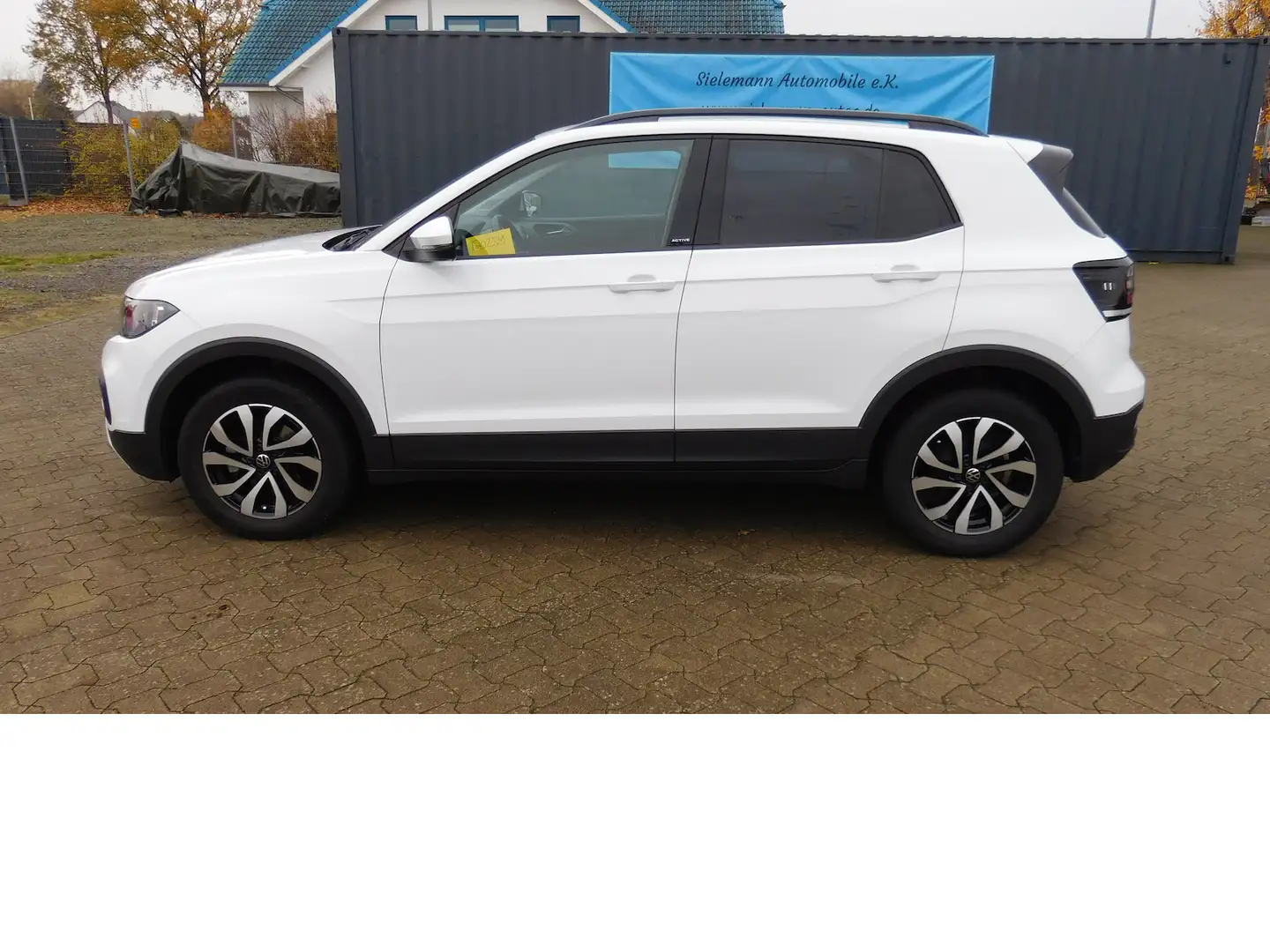 Volkswagen T-Cross 1.0 Life Active TSI Klima Navi Blanc - 1