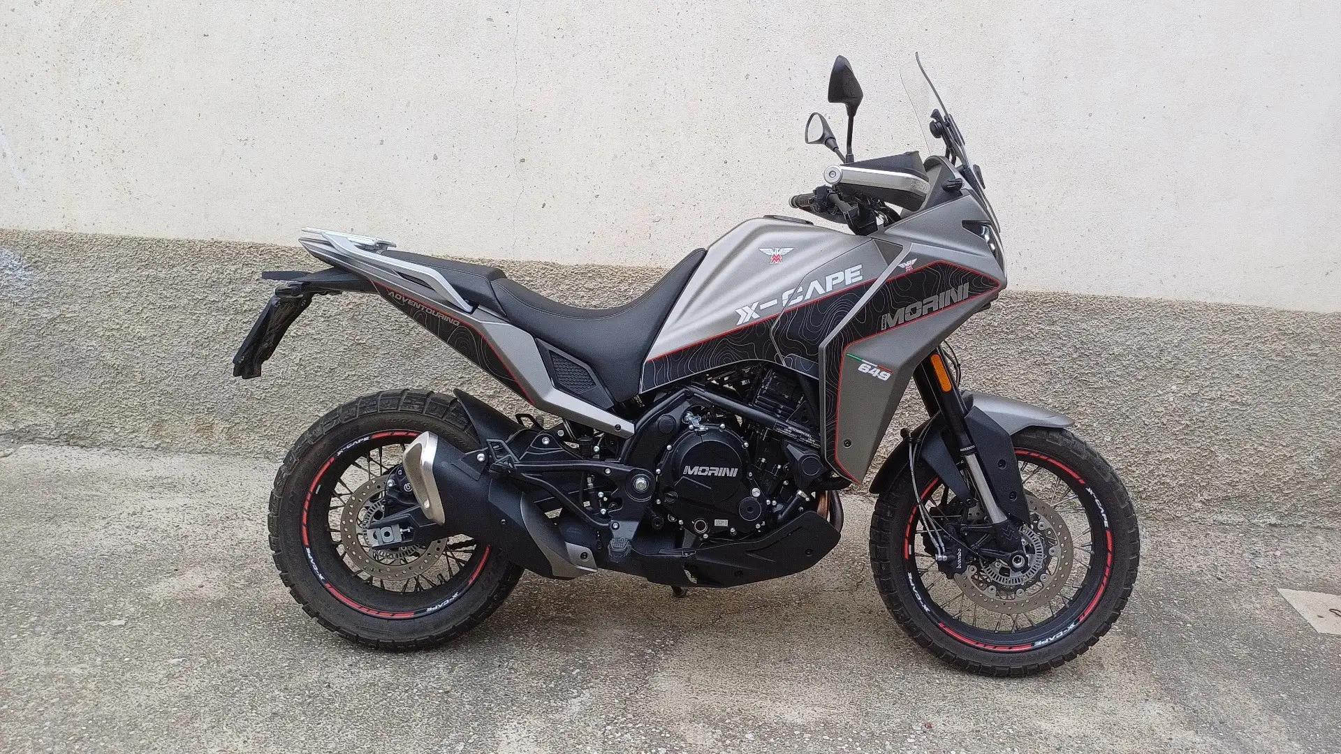 Moto Morini X-Cape Argento - 1