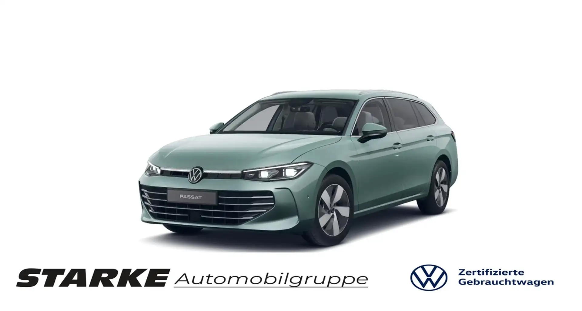 Volkswagen Passat Variant 2.0 TDI DSG Elegance Grün - 1