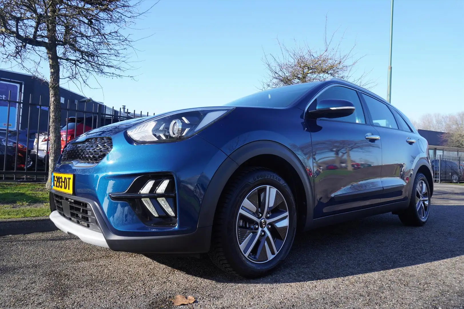 Kia Niro 1.6 GDi Hybrid 141pk DCT6 DynamicLine Clima Navi L Bleu - 1